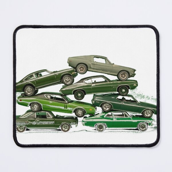 Item preview, Lot of green diecast cars designed and sold by sroqraf.