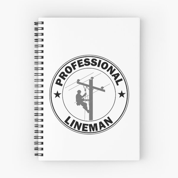 Item preview, Professional Line Man Circle Art Stickers and Shirts for Electrical Lineman designed and sold by Science Engineering Gifts.