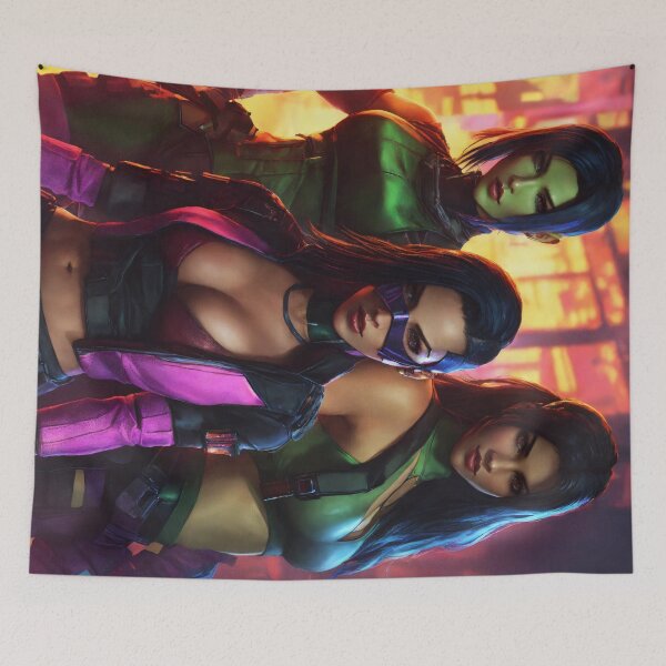 Artikelvorschau, Cyberpunk Jade, Kitana & Mileena entworfen und verkauft von RaF71PrO.