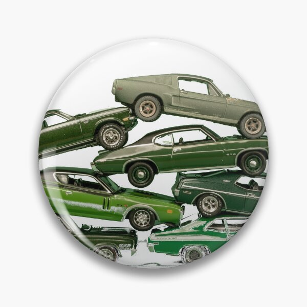 Item preview, Lot of green diecast cars designed and sold by sroqraf.