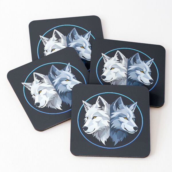Item preview, Two wolves frontal look designed and sold by PragmaticP.