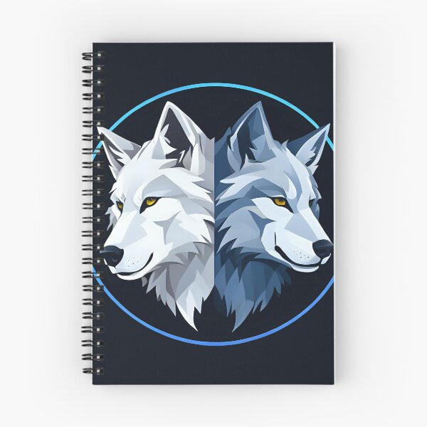 Item preview, Two wolves frontal look designed and sold by PragmaticP.