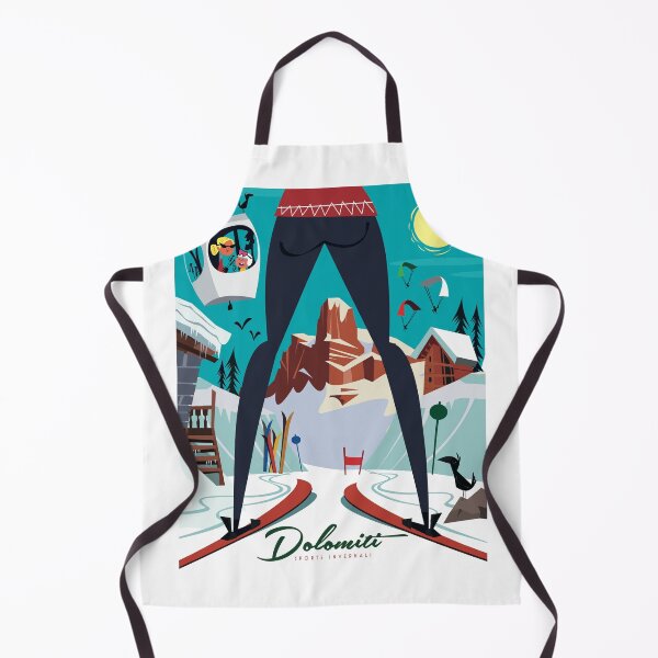 Item preview, Dolomiti ski poster designed and sold by GAGodel.