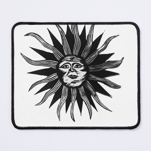 Item preview, Linocut Sun designed and sold by linolibrarian.