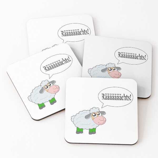 Item preview, Rääääääächts - The sleeping sheep designed and sold by ARTmanhART.