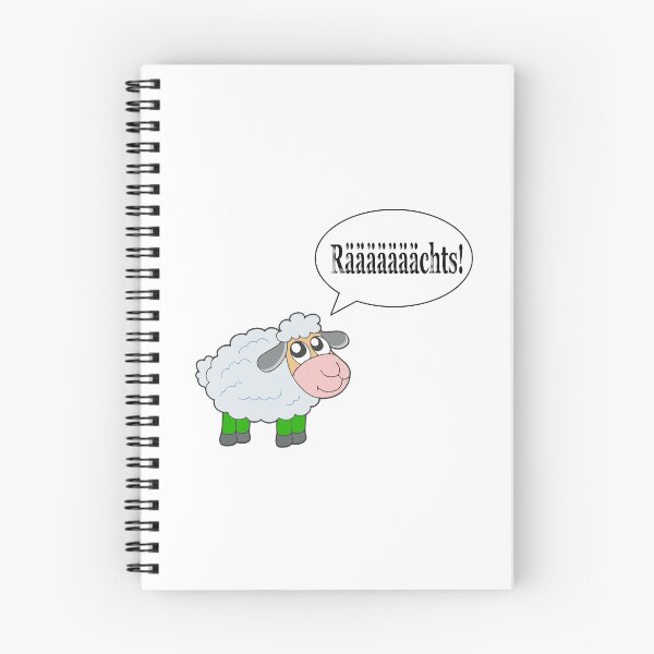 Item preview, Rääääääächts - The sleeping sheep designed and sold by ARTmanhART.