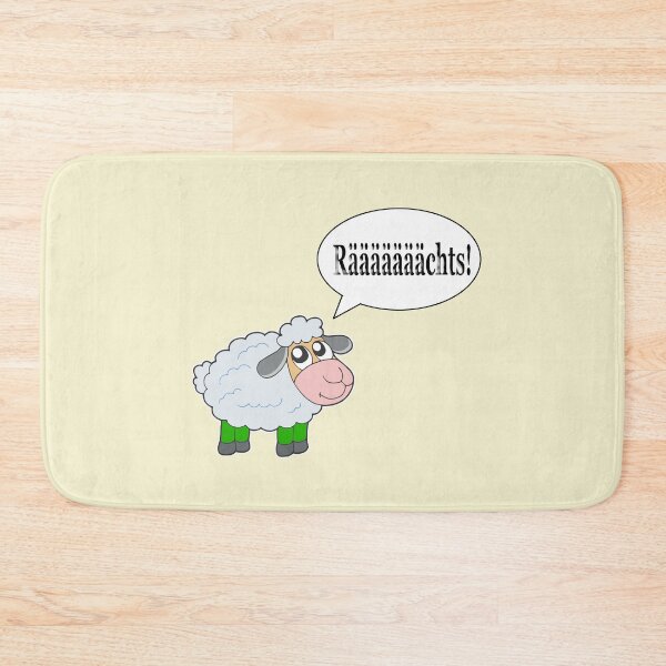 Item preview, Rääääääächts - The sleeping sheep designed and sold by ARTmanhART.
