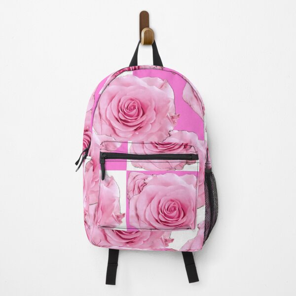 Aperçu de l'œuvre Roses roses et blanches - motif répétitif créée et vendue par Victoria Rose.