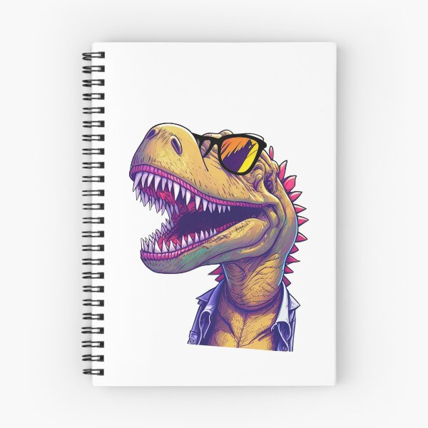 Item preview, Rock 'n' Roar - Unleashing the Rebel Dinosaur designed and sold by jgvisualarts.