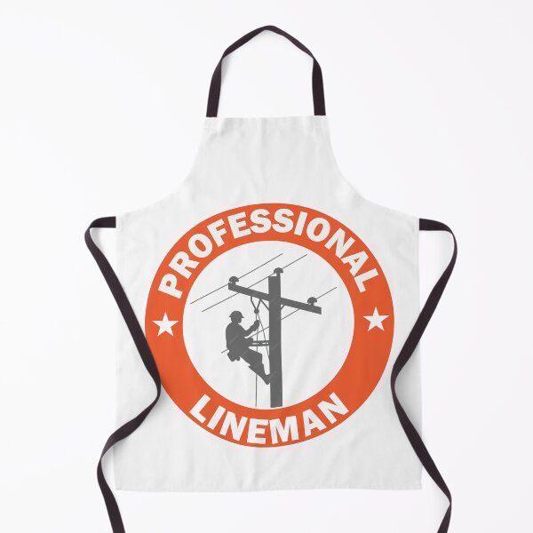 Item preview,  Professional Line Man Circle Art Stickers and Decals for Electrical Lineman designed and sold by Science Engineering Gifts.