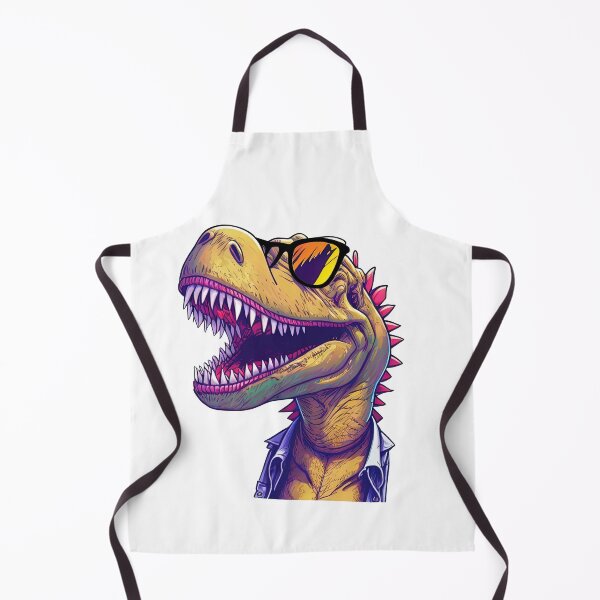 Item preview, Rock 'n' Roar - Unleashing the Rebel Dinosaur designed and sold by jgvisualarts.