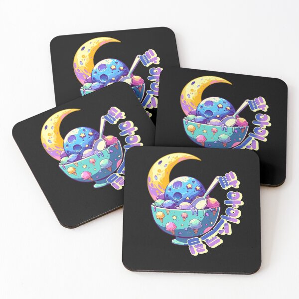 Item preview, Lunar Ice Cream - Cute aesthetic Korean Style sweets designed and sold by Japatonic Shop.