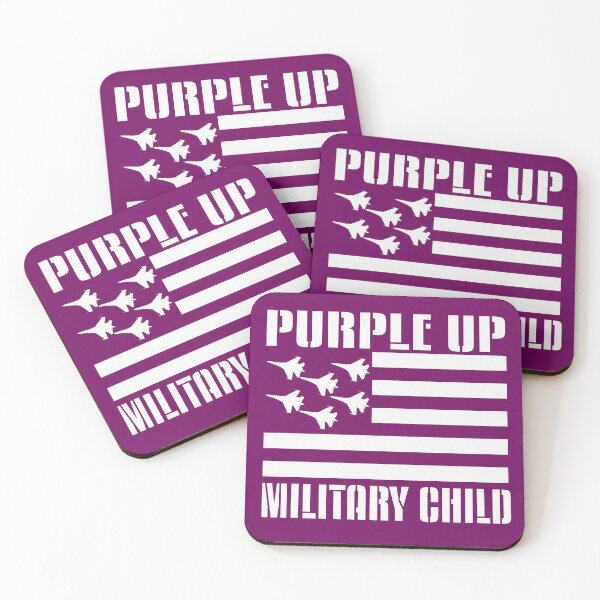 Item preview, Purple up military child designed and sold by Colorfulman.