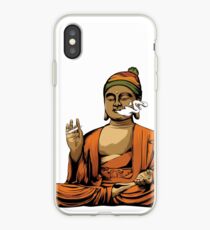 Buddha Smoking a Blunt iPhone Case