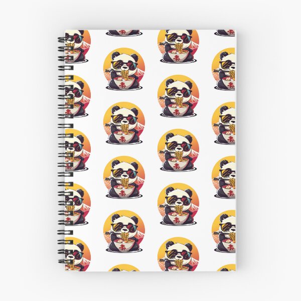Item preview, Kawaii Panda Eating Ramen designed and sold by PeelZinc.