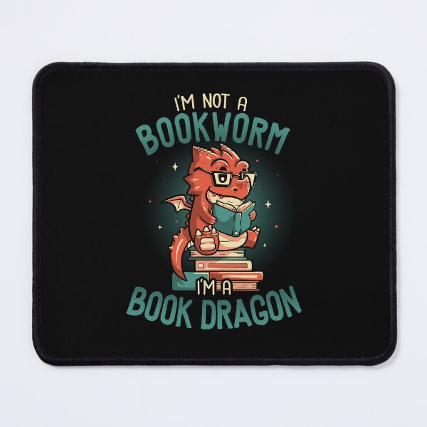 Item preview, Book Dragon - Cute Nerd Gift designed and sold by koalateess.