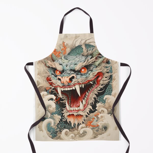 Item preview, Retro japanese dragon, vintage poster, tattoo-style designed and sold by astercat.