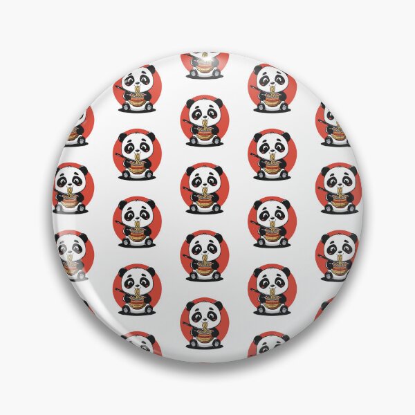 Item preview, Kawaii Panda Eating Ramen designed and sold by PeelZinc.