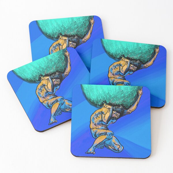 Item preview, Hercules Hold Earth Burden of Existence designed and sold by KARTICK DUTTA.