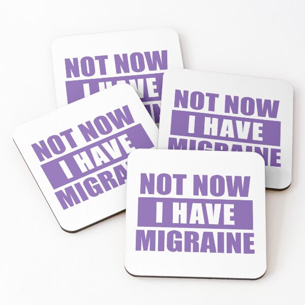 Item preview, Not now I have migraine designed and sold by HandicraftArt.