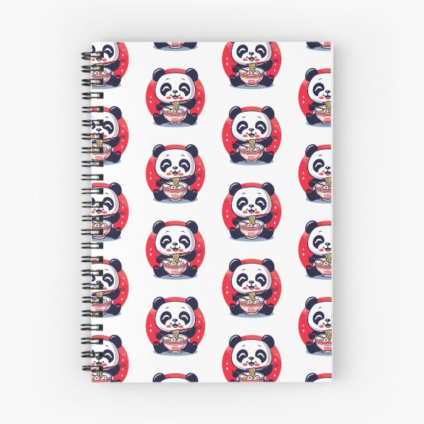 Item preview, Kawaii Panda Eating Ramen designed and sold by PeelZinc.