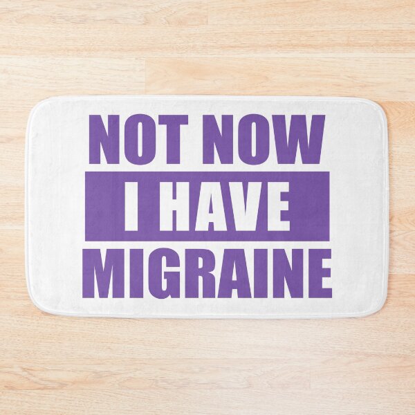 Item preview, Not now I have migraine designed and sold by HandicraftArt.