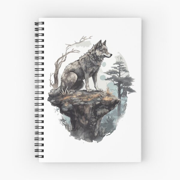 Item preview, alone wolf designed and sold by ebialonestar.