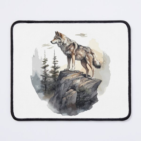 Item preview, alone wolf designed and sold by ebialonestar.