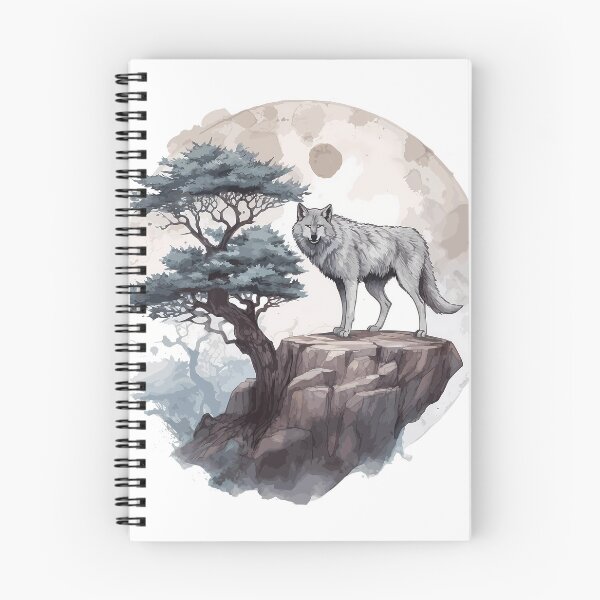 Item preview, alone wolf designed and sold by ebialonestar.