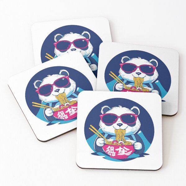 Item preview, Kawaii Panda Eating Ramen designed and sold by PeelZinc.
