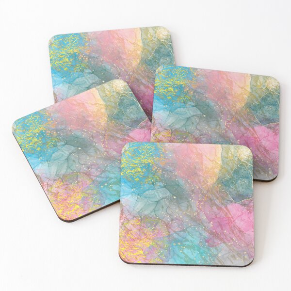Item preview, Gold and Water Colours designed and sold by JJayCreative.