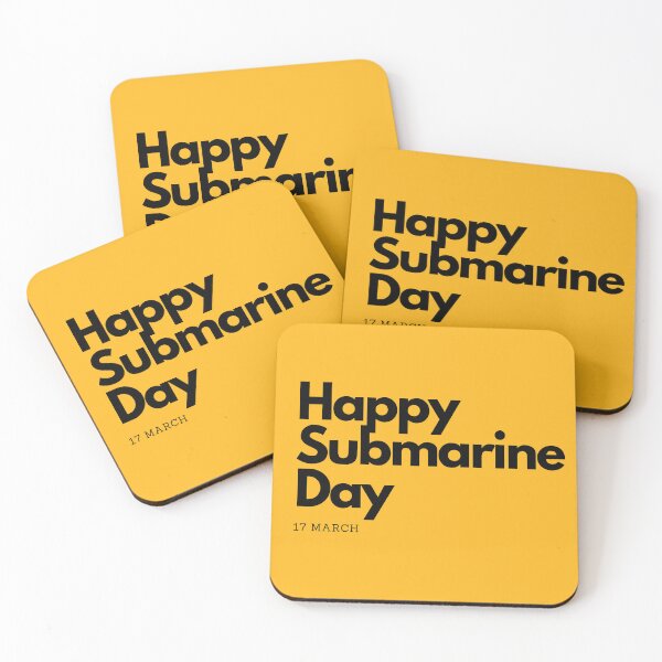 Item preview, Happy Submarine Day designed and sold by tetibright.