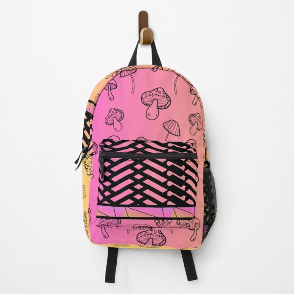 Item preview, A unique mushroom design with zigzag pattern designed and sold by Chicas-wonder.