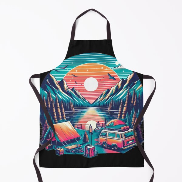 Item preview, Camping in the mountains  designed and sold by ShopMaxiDesigns.