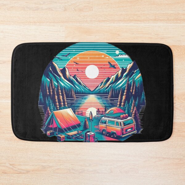 Item preview, Camping in the mountains  designed and sold by ShopMaxiDesigns.