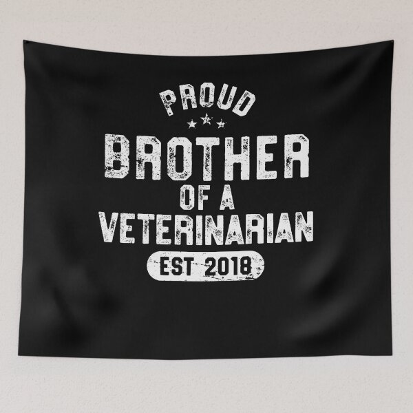 Item preview, Proud Brother Of Veterinarian Shirt 2018 Graduate Senior T-Shirt designed and sold by 14thFloor.