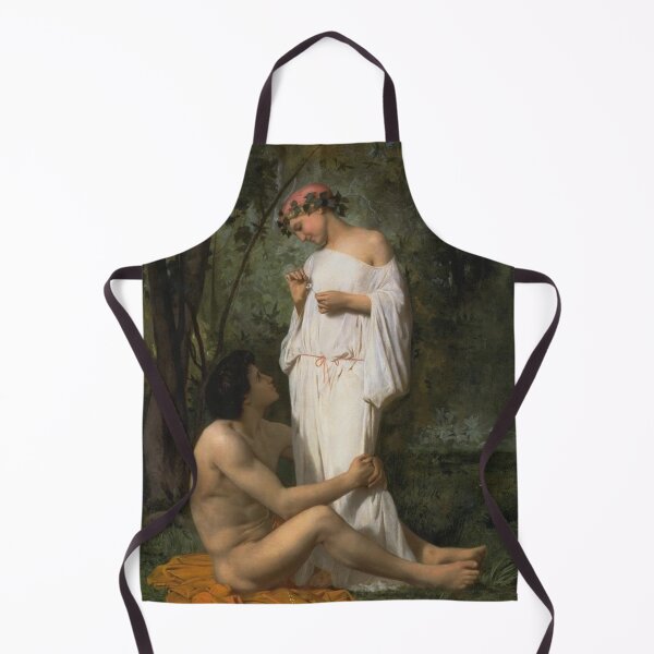 Item preview,  Idylle -  study from 1851 by William Adolphe Bouguereau  designed and sold by Vintage Designs +.