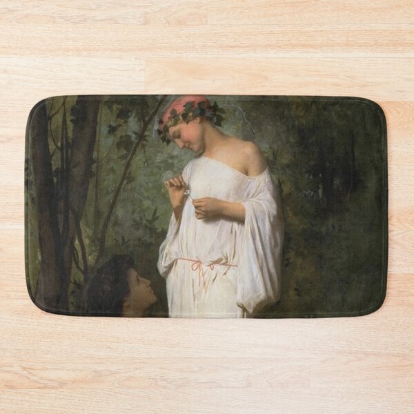 Item preview,  Idylle -  study from 1851 by William Adolphe Bouguereau  designed and sold by Vintage Designs +.