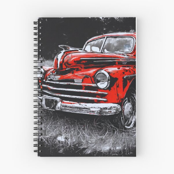 Item preview, Old red car designed and sold by StonePine.