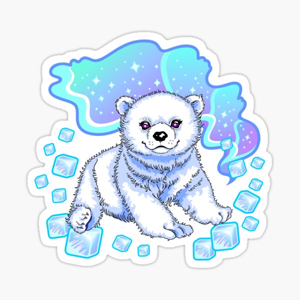 Item preview, Aurora polar bear designed and sold by White-Peacock.
