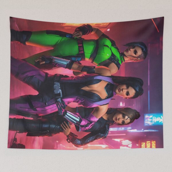 Artikelvorschau, Cyberpunk Jade, Kitana & Mileena entworfen und verkauft von RaF71PrO.
