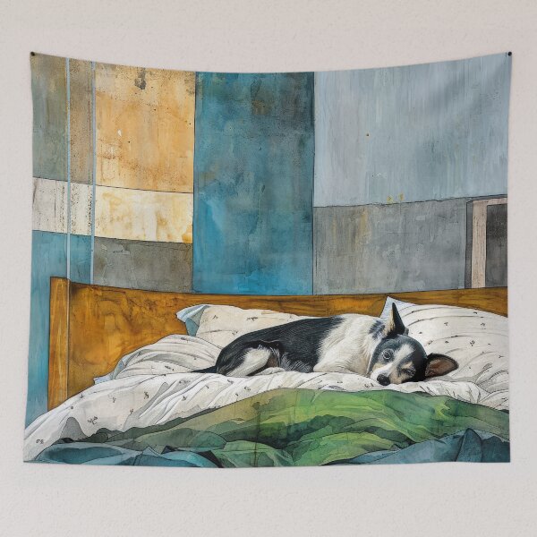 Item preview, Dog portrait watercolor art #dog designed and sold by JBJart.