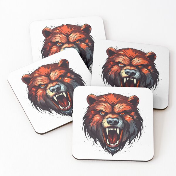 Item preview, angry bear designed and sold by ebialonestar.
