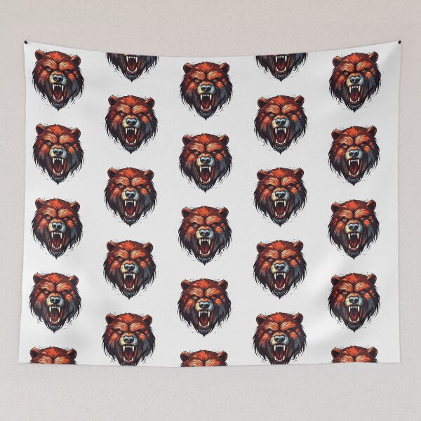 Item preview, angry bear designed and sold by ebialonestar.