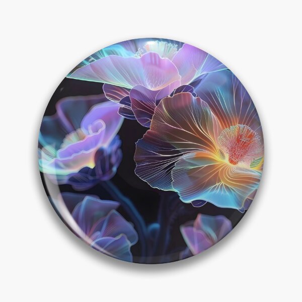 Item preview, Magical glowing flowers designed and sold by dcrc.