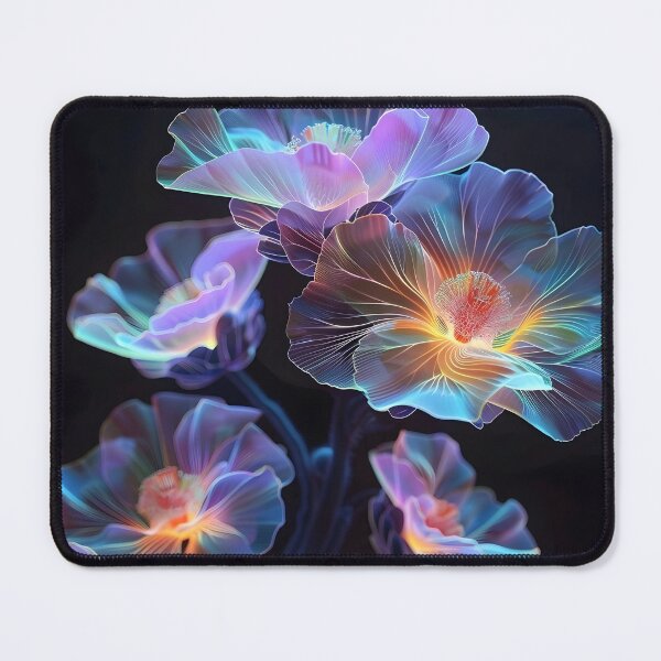 Item preview, Magical glowing flowers designed and sold by dcrc.