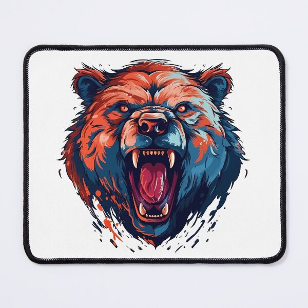 Item preview, angry bear designed and sold by ebialonestar.
