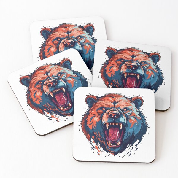 Item preview, angry bear designed and sold by ebialonestar.