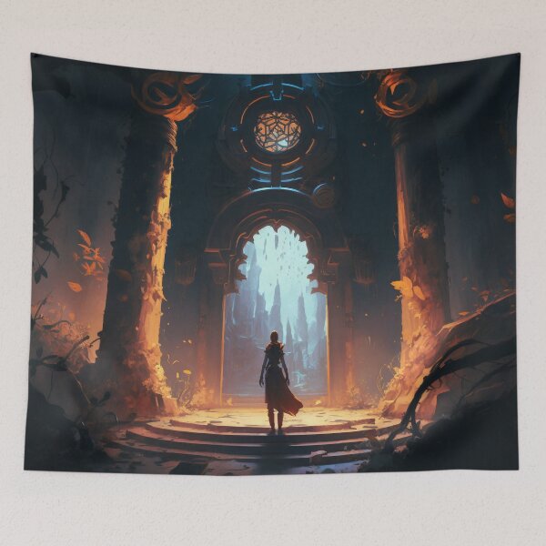 Item preview, Sanctuary of the Forgotten Books designed and sold by oanaunciuleanu.