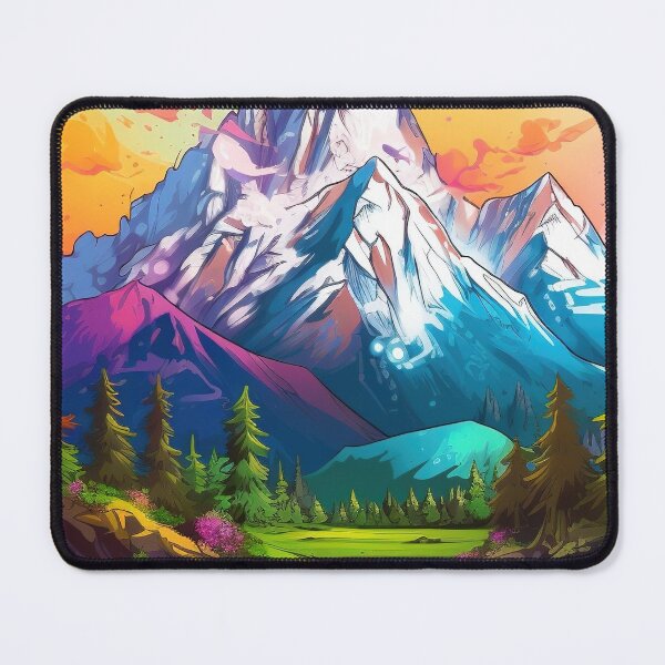 Item preview, Drawing mountain designed and sold by ShopMaxiDesigns.